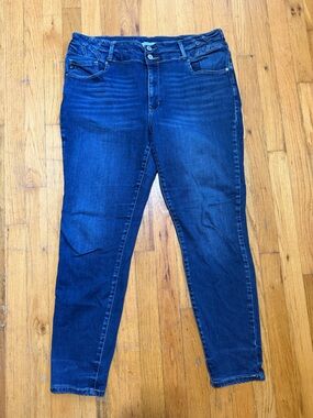 KanCan Dark Blue High-Rise Skinny Jeans